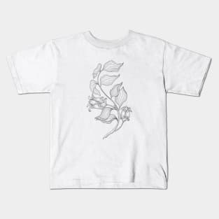 Sprig of rose Kids T-Shirt